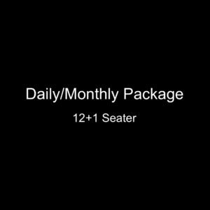 Daily/Monthly Package - 12+1 Seater